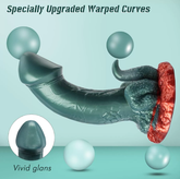 Dinosaur-shaped anal dildo